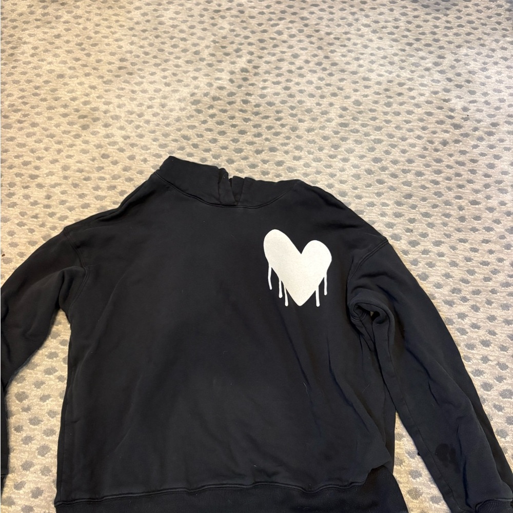 Kerri Rosenthal Drippy Heart Hoodie View 4